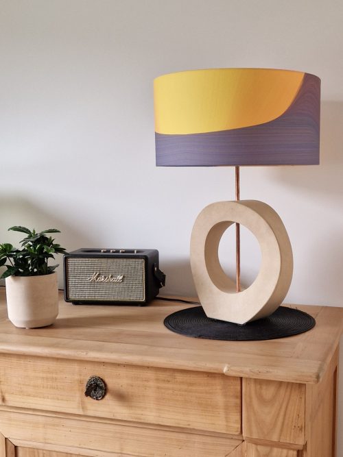 Lampe Saturne abat-jour unique